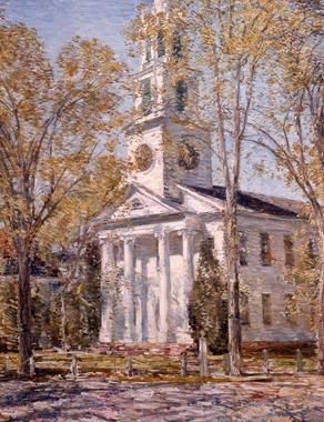 Childe Hassam Church at Old Lyme oil painting picture